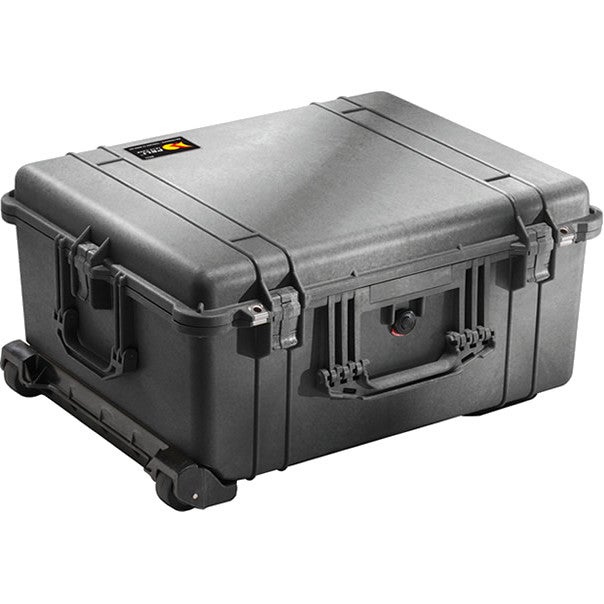 Peli 1610 Protector Case Zwart Trolley met plukschuim