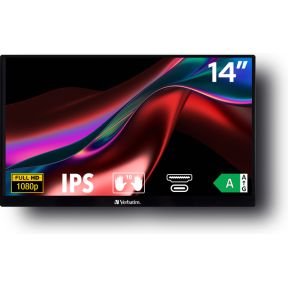 Verbatim PMT-14 14 Full HD Touchscreen Portable IPS Monitor