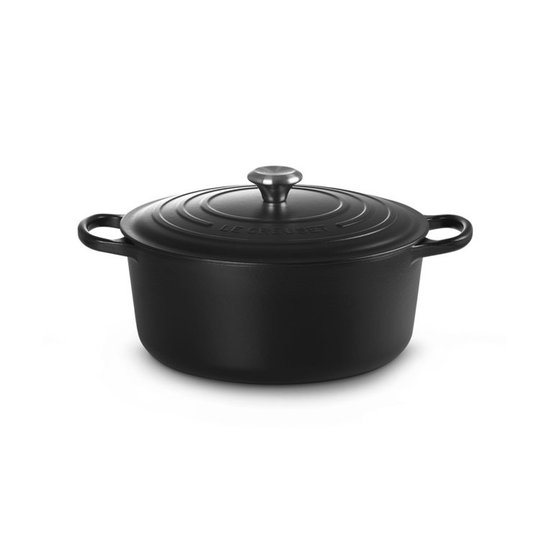 Le Creuset Signature Braadpan - 4,2 l - 24 cm - Zwart