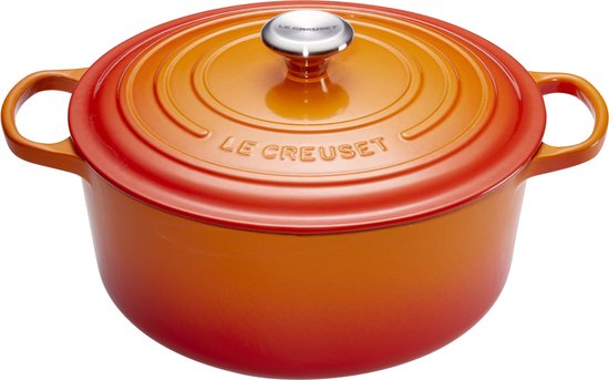 Le Creuset Signature Gietijzeren Pan met Deksel Ø 20 cm 2.4L