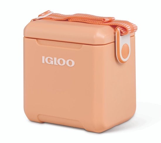 Igloo - Tag Along Too - passieve koelbox - 10 liter - perzik