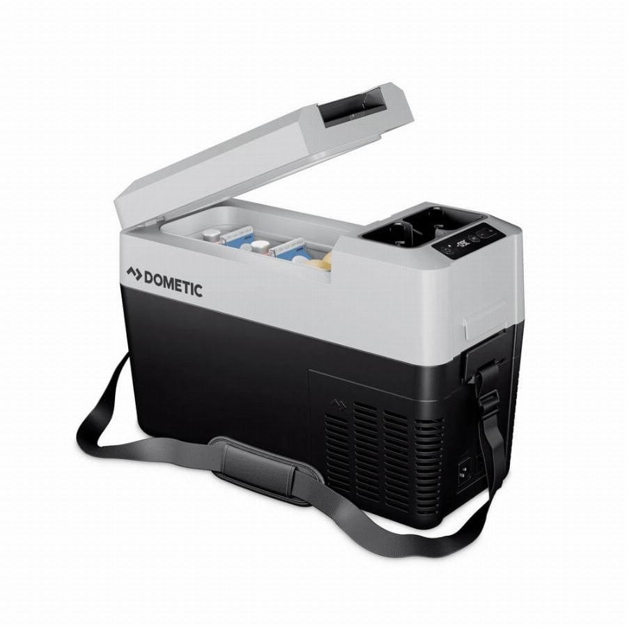 Dometic Group CFF 12 Koelbox Energielabel: B (A - G) Compressor 12 V/DC, 230 V/AC Dark grey 13 l +10 °C tot -16 °C