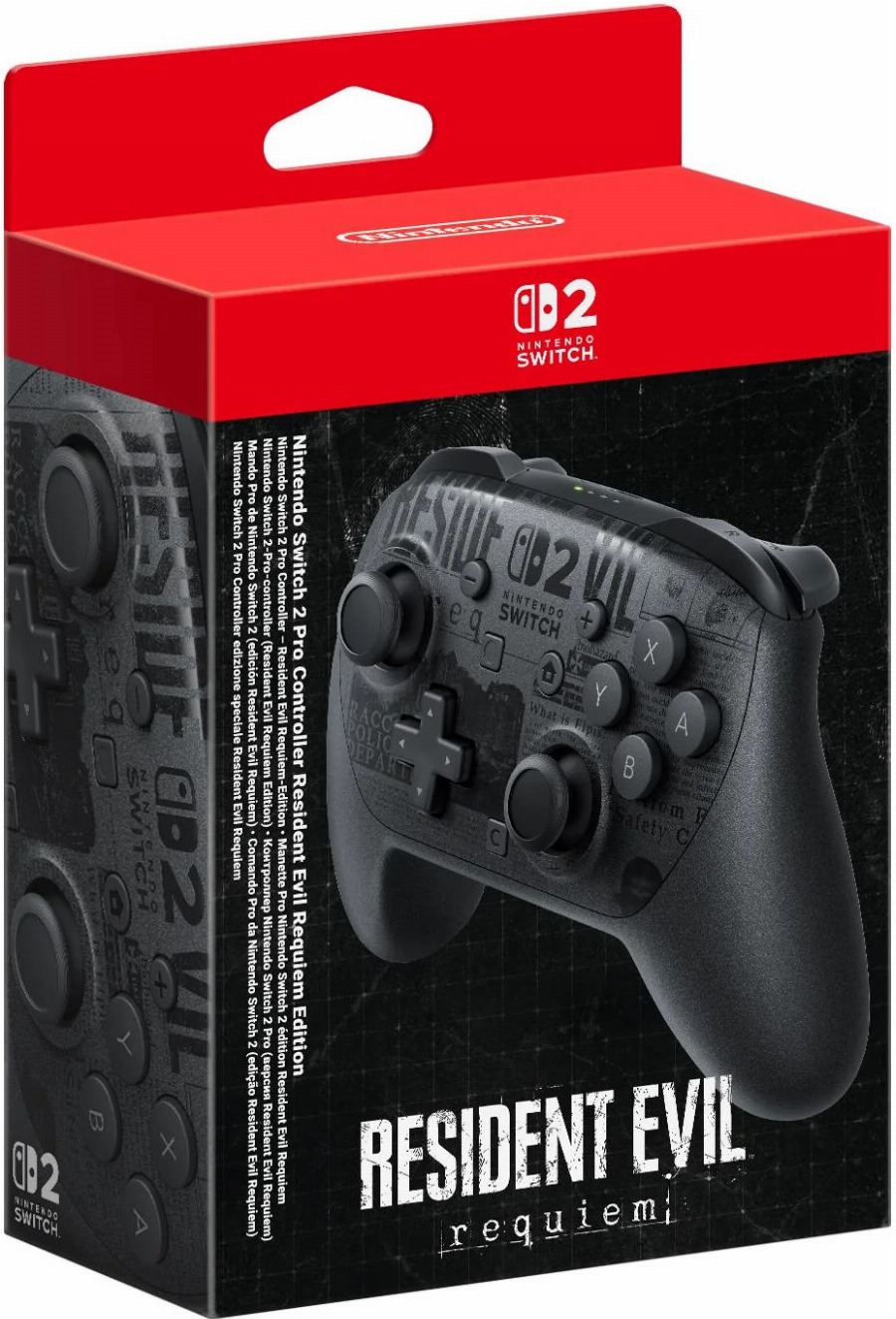 Nintendo Switch 2 Pro Controller – Resident Evil Requiem Edition
