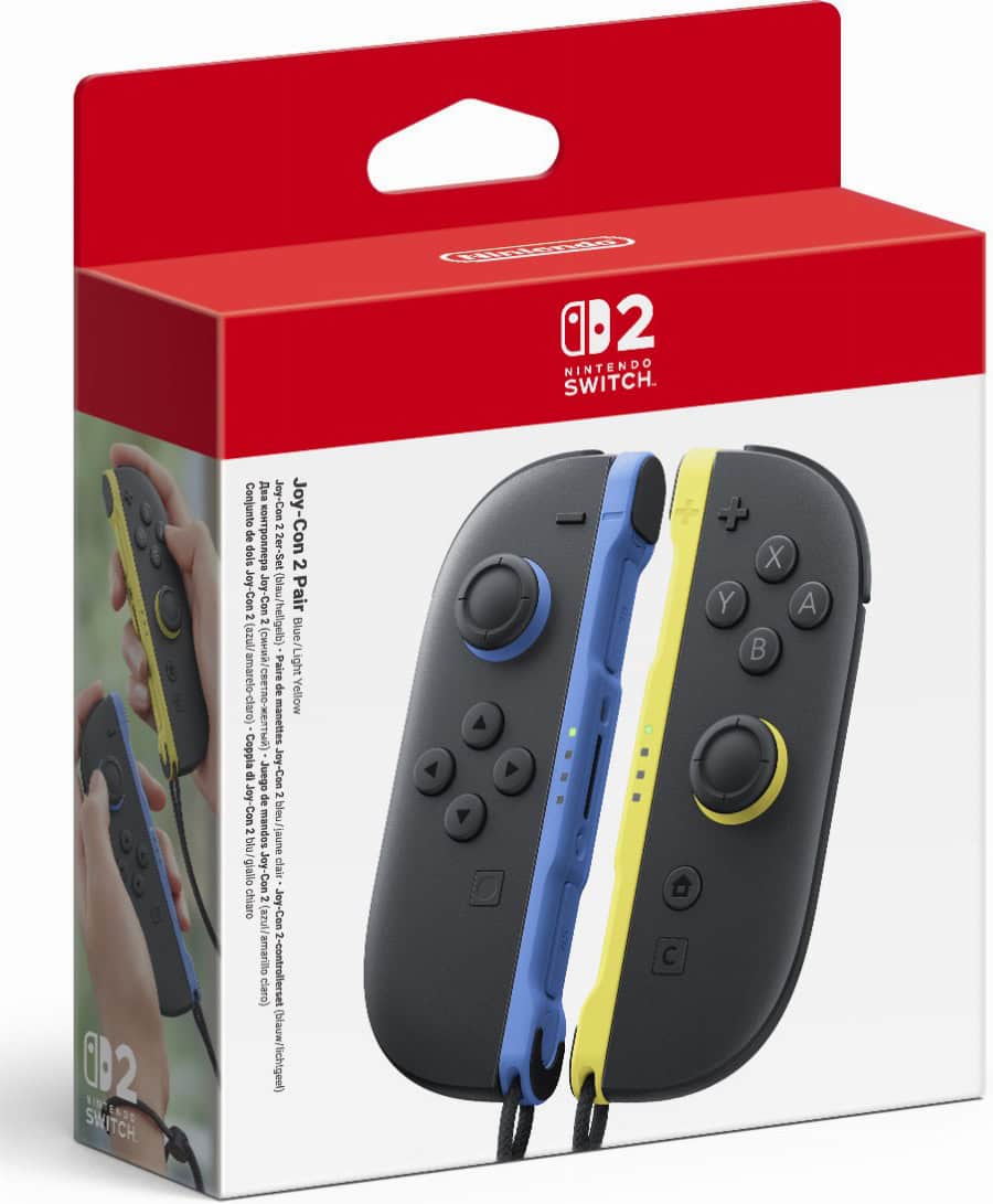 Nintendo Switch 2 Joy-Con Pair Blue/Light Yellow