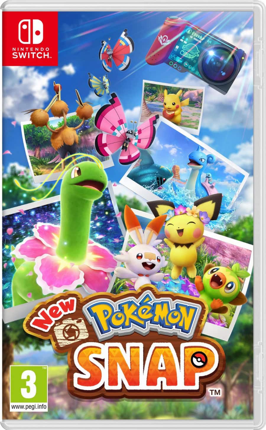 New Pokemon Snap (verpakking Duits, game Engels)