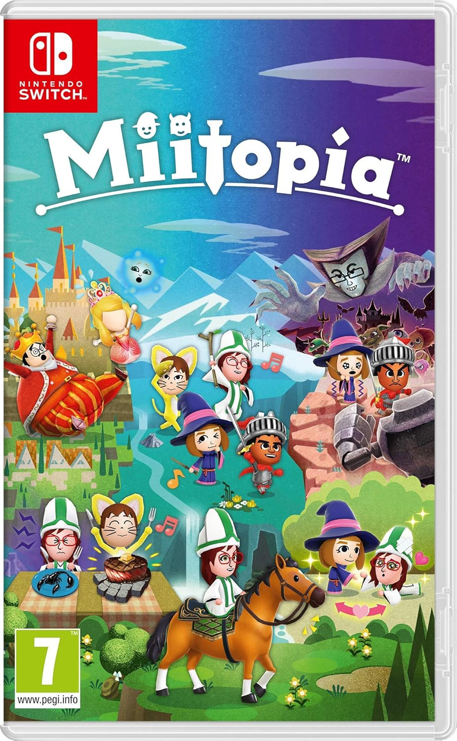 Miitopia (verpakking Frans, game Engels)