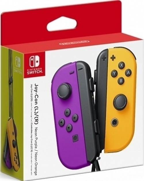 Nintendo Joy-Con 2er kit Neon Lila / Neon orange