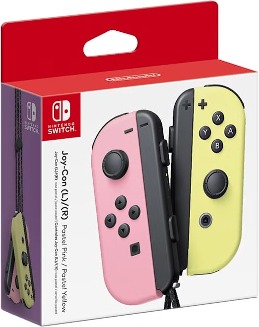 Nintendo Switch Joy-Con Controller paar - Pastel Roze en Geel