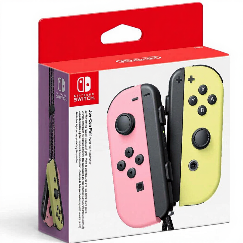 Nintendo Switch Joy-Con Controller paar - Pastel Roze en Geel