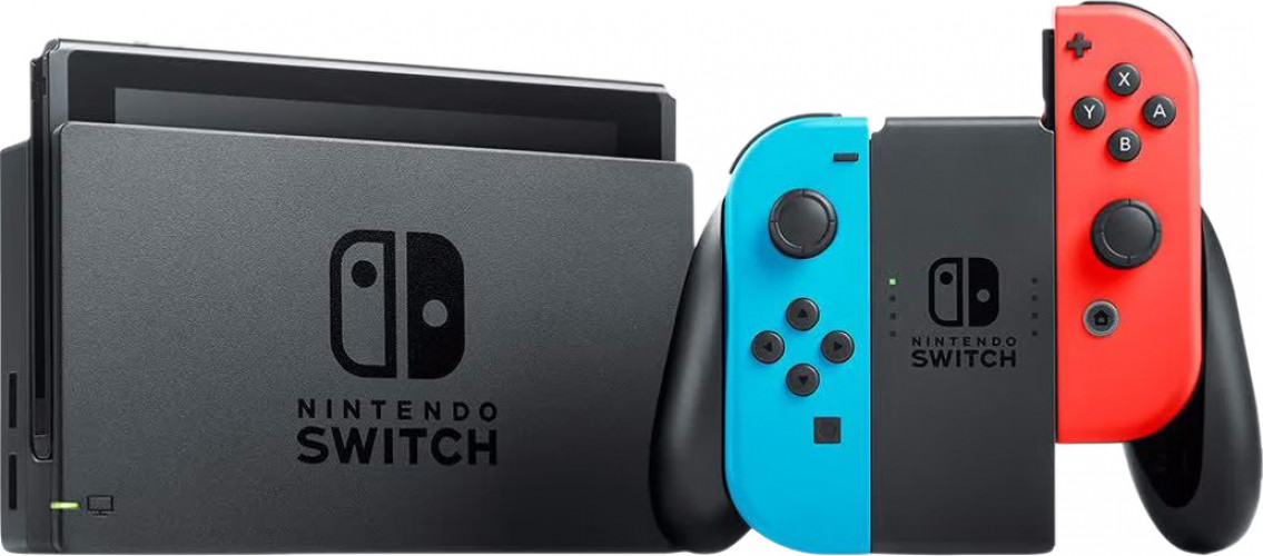 Nintendo Switch (2019 upgrade) – Red/Blue