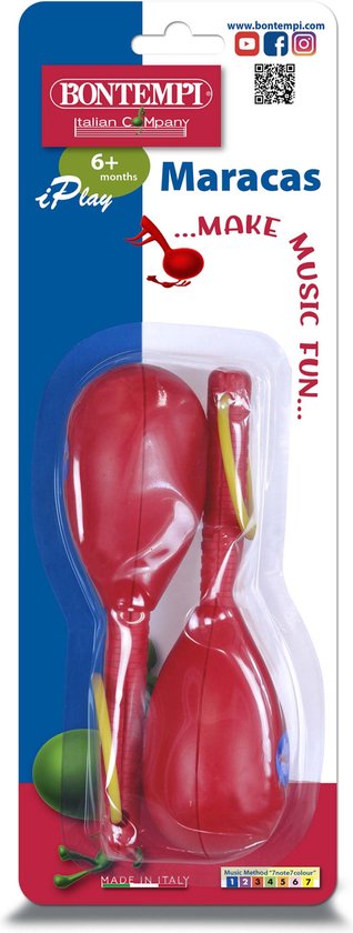 Bontempi Play Baby Maracas Muzikaal Speelgoed