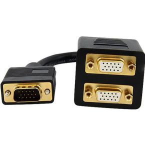 StarTech.com 30 cm VGA naar 2x VGA Video Splitter M/F