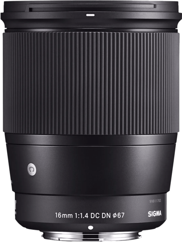 Sigma 16mm f/1.4 Sony E Mount