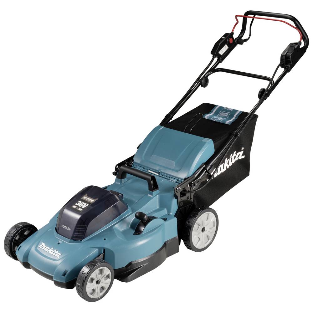 Makita DLM539Z Accu-grasmaaier Accu Zonder accu, Zonder lader 2 x 18 V Snijbreedte max. 53 cm Geschikt voor 800 m²