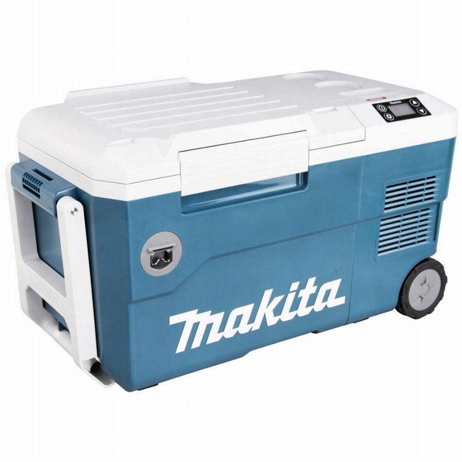 Makita CW001GZ01 Accukoelbox en -verwarmingsbox Energielabel: E (A – G) Compressor 12 V/DC, 18 V/DC, 24 V/DC, 100 V/AC, 240 V/AC Turquoise, Wit 20 l -18 °C