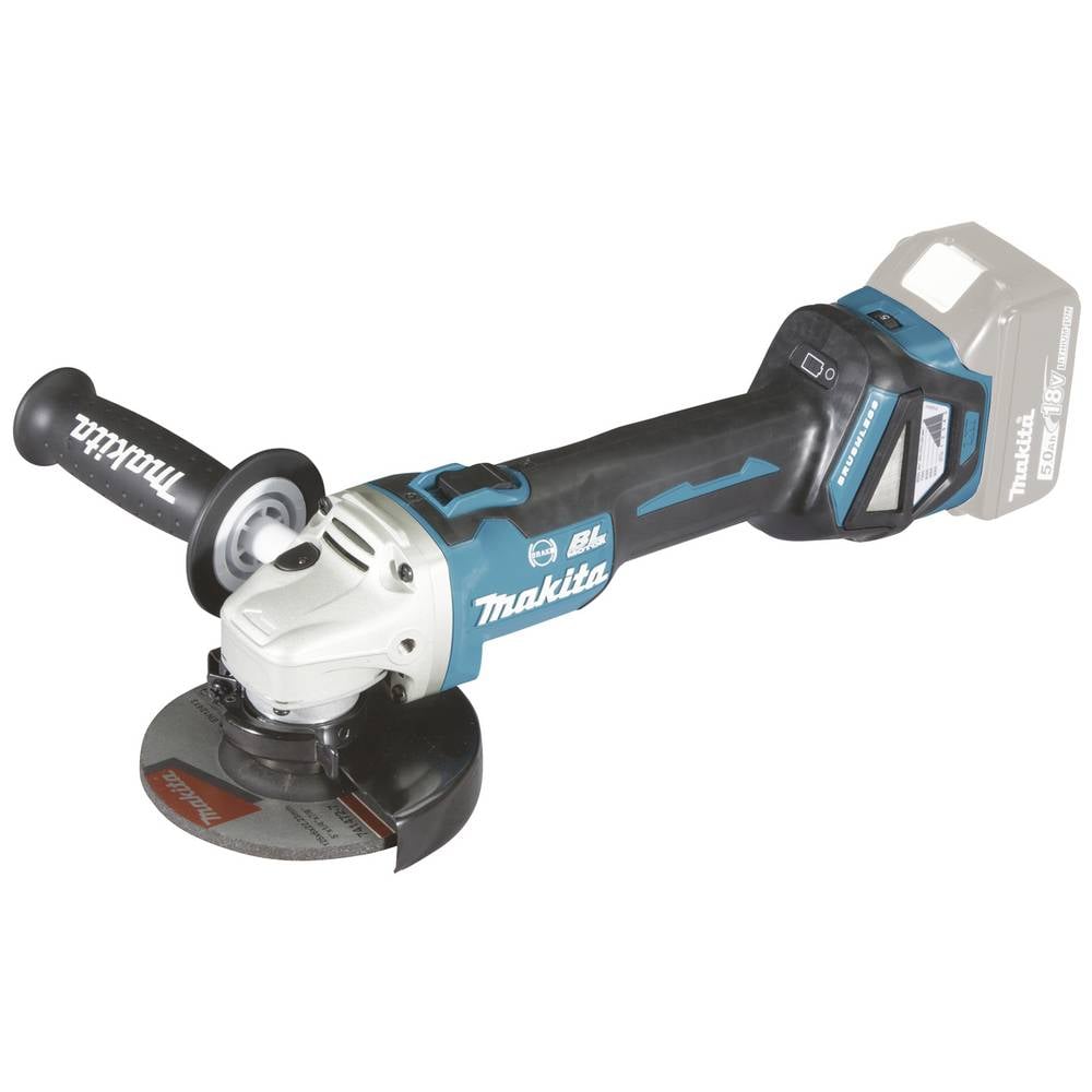 Makita DGA513Z Haakse accuslijper 125 mm Zonder accu, Zonder lader 18 V