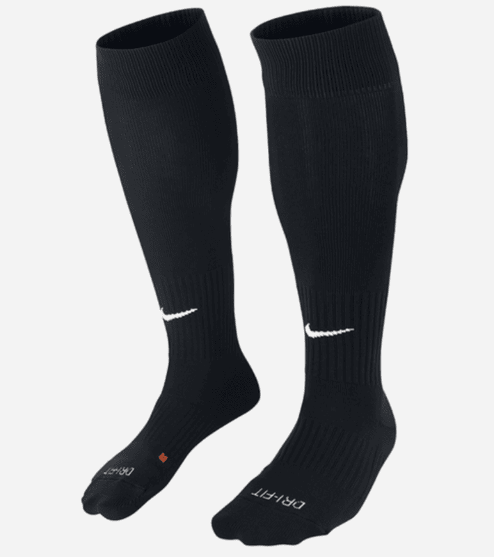 Nike Classic II Cushion Voetbalsokken Unisex - Maat 42-46 - Zwart