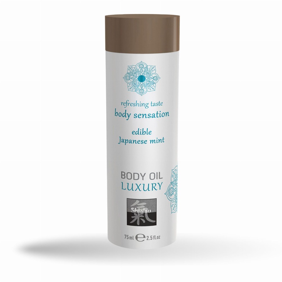 Shiatsu – lichaamsolie massageolie met aroma geursmaak Japanse munt 75