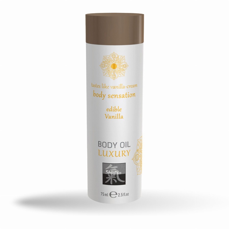 Shiatsu – lichaamsolie massageolie met aroma geur smaak vanille 75