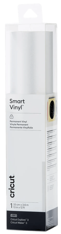 Cricut Smart Vinyl Permanent 33×366 Shimmer Zilver