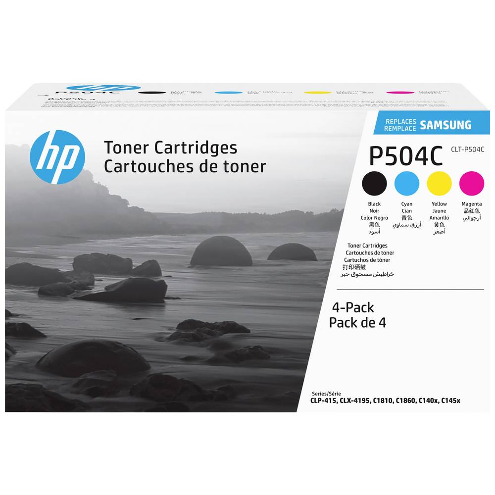 HP Tonercassette CLT-P504C SU400A Origineel Zwart, Cyaan, Magenta, Geel 2500 bladzijden