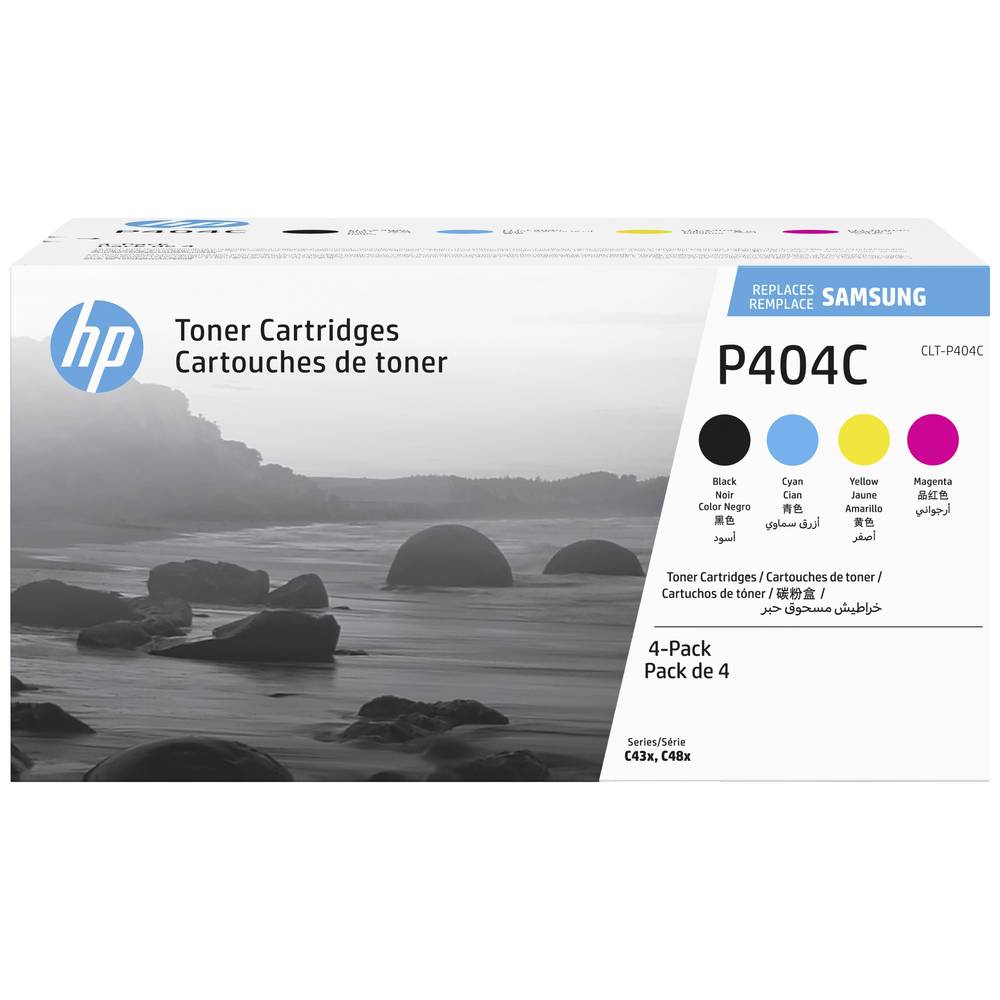 HP Tonercassette CLT-P404C SU365A Origineel Zwart, Cyaan, Magenta, Geel 1500 bladzijden