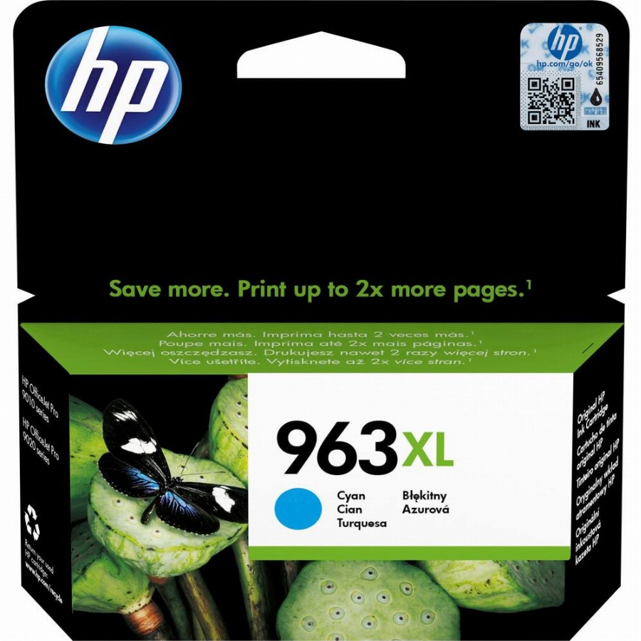 HP 963XL Cartridge Cyaan