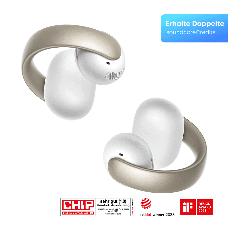 Soundcore AeroClip Wit