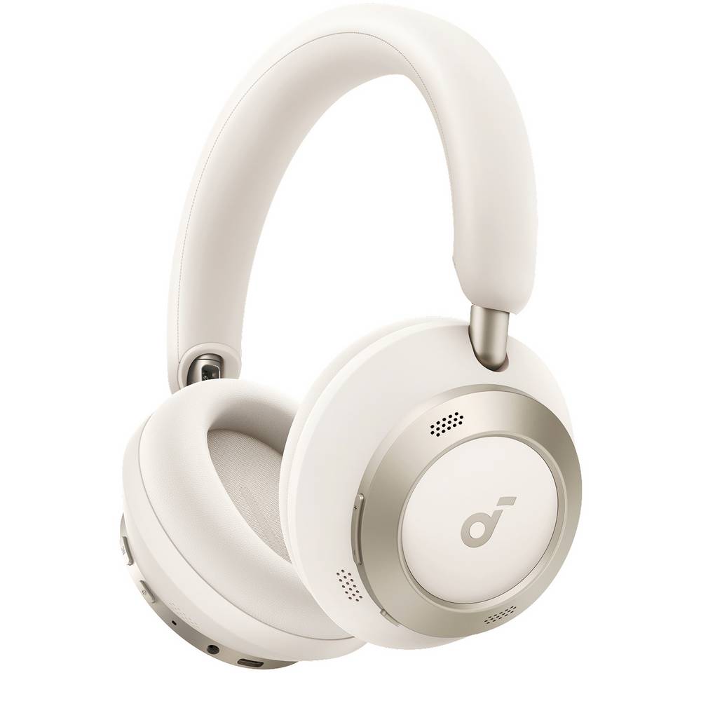 Soundcore Space One Pro Over-ear Draadloze Hoofdtelefoon Met Noise-cancelling Wit
