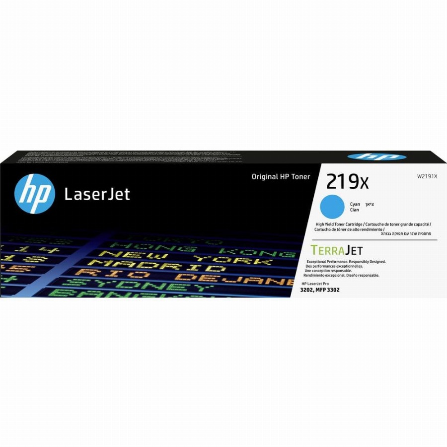 HP 219X LaserJet XL Toner Cyaan