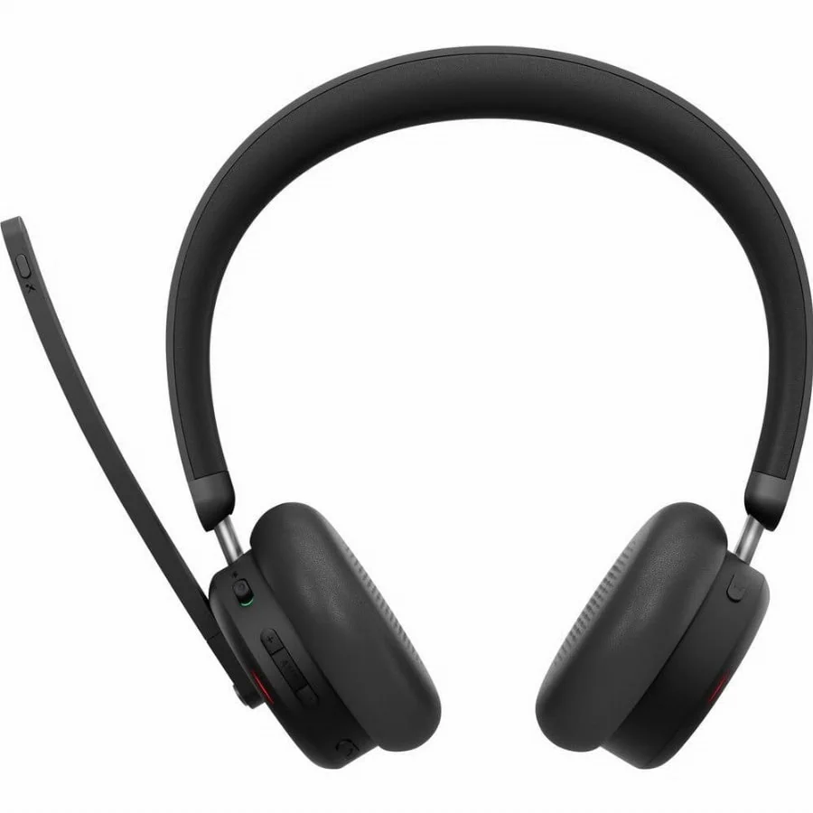 Lenovo Lenovo 6550 - Headset - On-Ear - Bluetoo On Ear headset Bluetooth, Draadloos Stereo Zwart Ruisonderdrukking (microfoon), Noise Cancelling Headset,