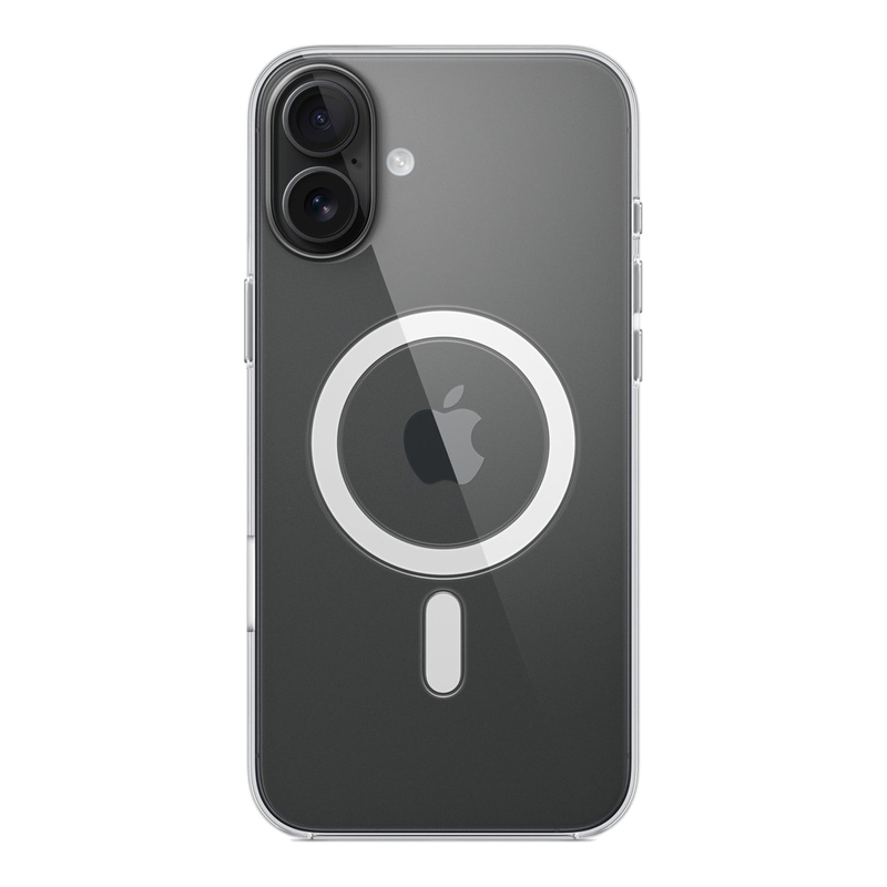 Apple iPhone 16 Plus Back Cover met MagSafe Transparant