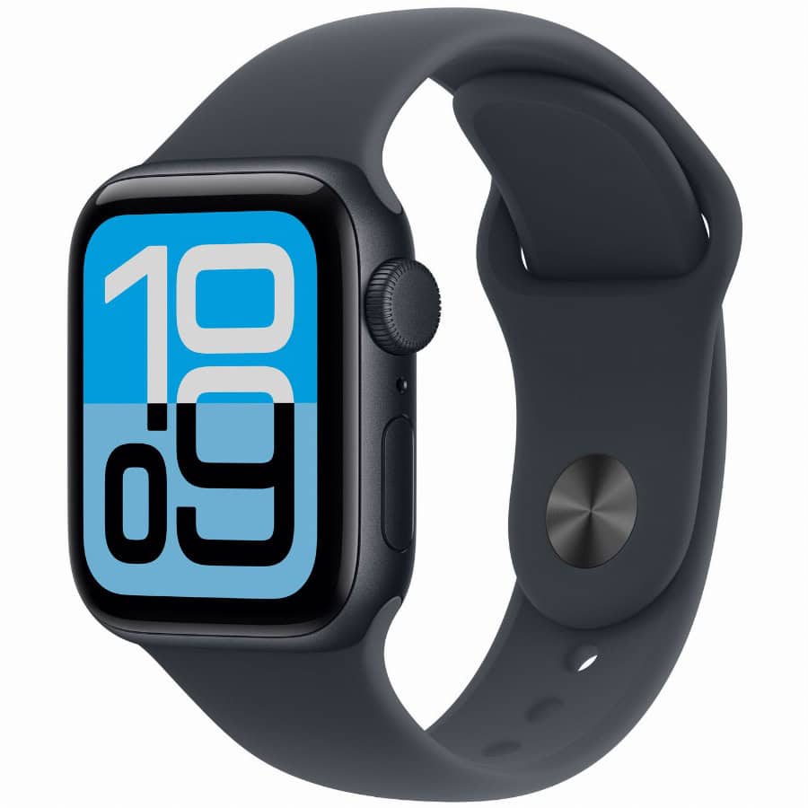 APPLE WATCH SE 3 GPS 40MM MIDNIGHT CASE WITH MIDNIGHT SPORT BAND - M/L