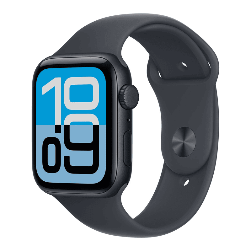 APPLE WATCH SE 3 GPS CELLULAR 44MM MIDNIGHT CASE WITH MIDNIGHT SPORT BAND - M/L