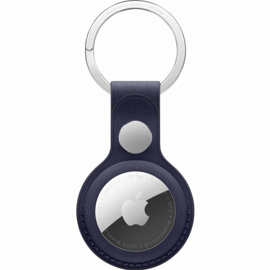Apple AirTag FineWoven Sleutelhanger Blauw