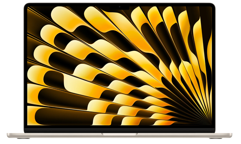 Apple MacBook Air 15-inch M5 16GB 512GB – Sterrenlicht (2026) – QWERTY Toetsenbord