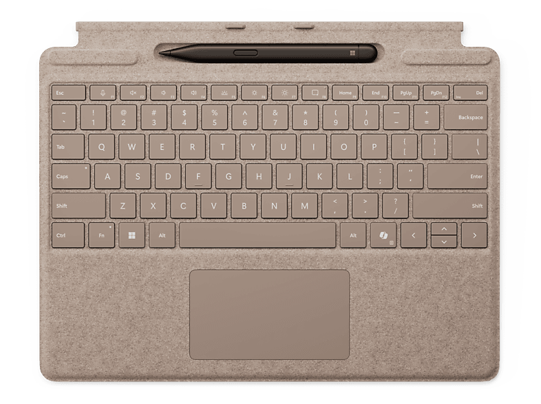 Microsoft Typecover Microsoft Surface Pro Met Toetsenbord En Slim Pen Azerty Duinzand (8x6-00150)