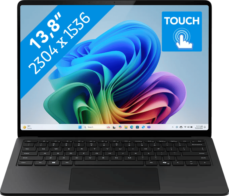 Microsoft Surface Laptop 8th Gen 13 - M12 / 16GB / 512GB Black Azerty