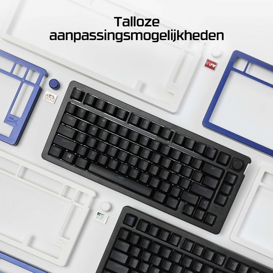 HyperX Alloy Rise 75 wireless - mechanisch gaming toetsenbord - Qwerty US
