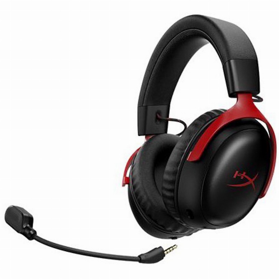 HyperX Cloud III S Wireless Rood/Zwart