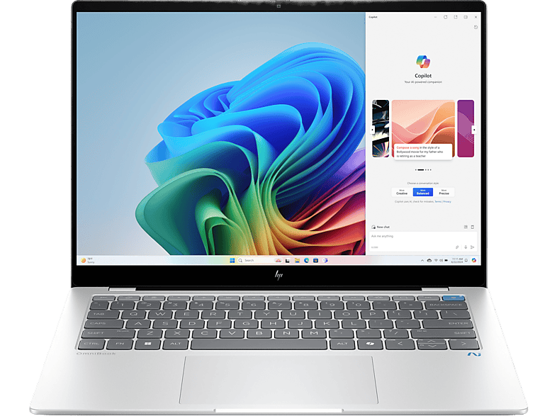 HP Omnibook X 14-fe1001nb – 14 Inch 2.2k Qualcomm Snapdragon Plus X1p-42-100 16 Gb 1 Tb Adreno™ Onboard Graphics Copilot+ Pc