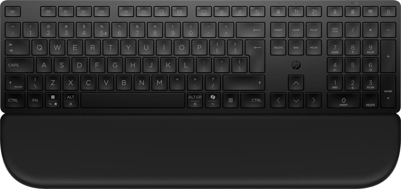 HP 580K Multi-Device Dual-Mode Toetsenbord met polssteun AZERTY