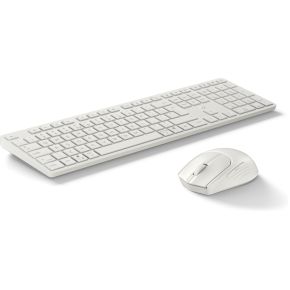 HP 490C Multi-Device Dual-Mode Toetsenbord en Muis Wit AZERTY