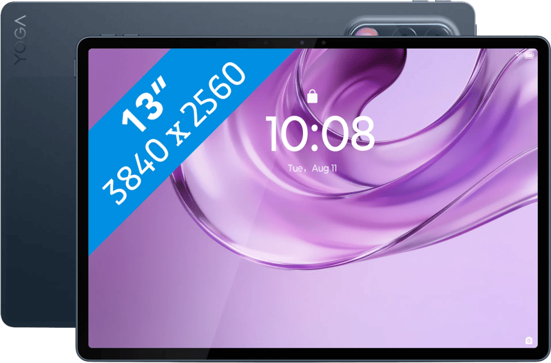 Lenovo Yoga Tab Plus Gen 2 13 inch 256GB Wifi Blauw met Stylus en Hoes