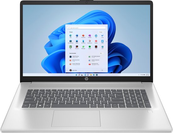 HP 17-cn3760nb - Laptop - 17.3 inch - Core i5 - 16GB/512GB - AZERTY