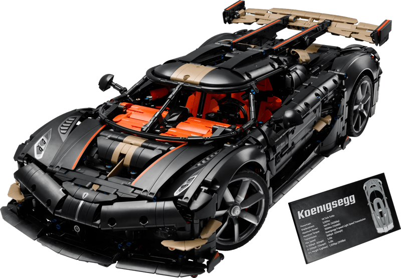 LEGO Technic Koenigsegg Sadair’s Spear Megacar 42232