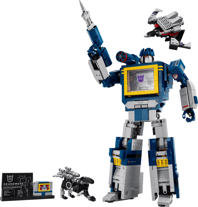 LEGO Icons Transformers: Soundwave 10358