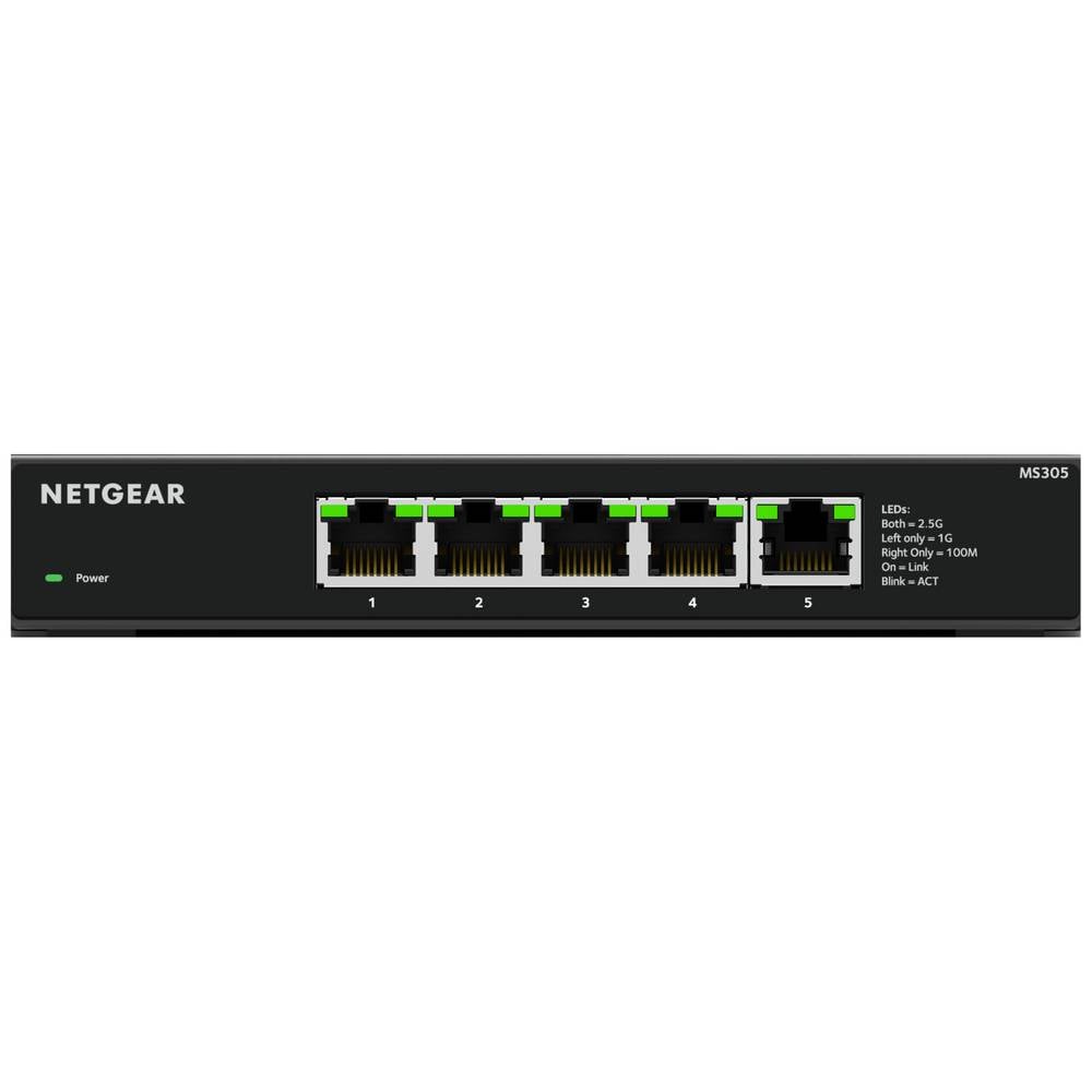 Netgear 5-port 2.5G Ethernet Unmanaged Switch MS305