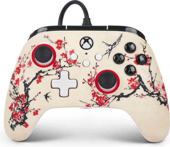 PowerA Bedrade Controller - Xbox Series X|S - Warrior's Nirvana - 3m USB-kabel