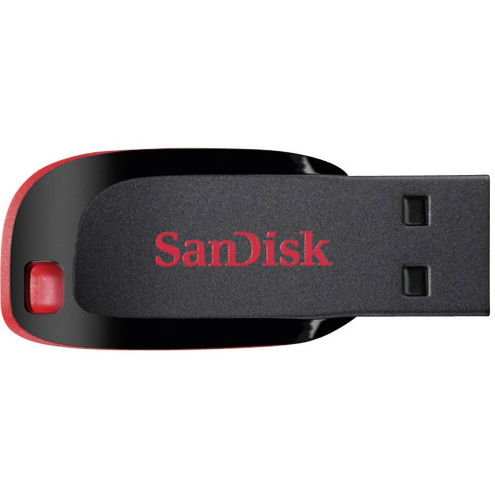 SanDisk Cruzer® Blade™ USB-stick 128 GB Zwart SDCZ50-128G-B35 USB-A 2.0